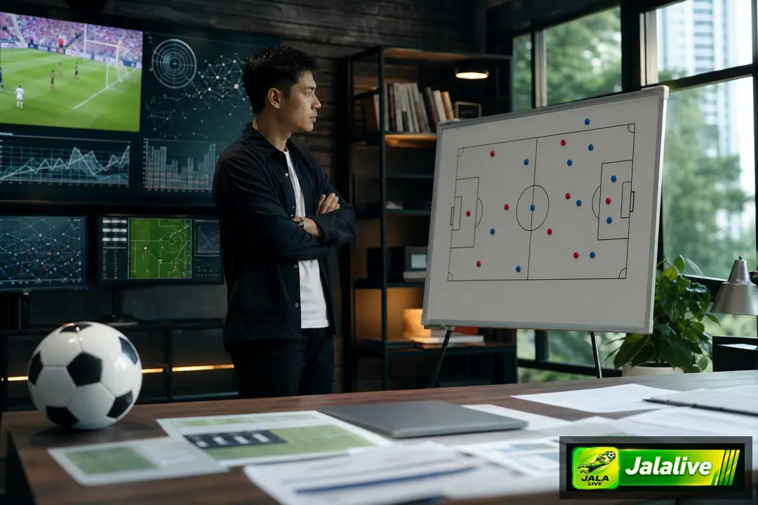 Ilustrasi sepak bola Jalalive