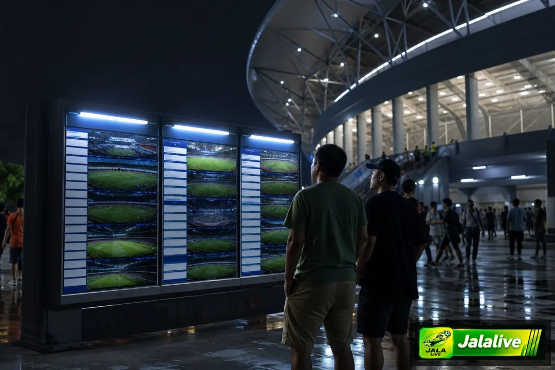 Ilustrasi sepak bola Jalalive