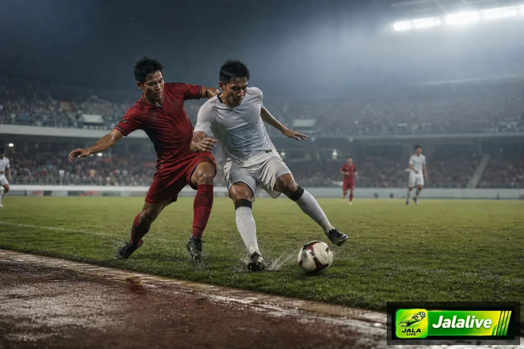 Ilustrasi sepak bola Jalalive