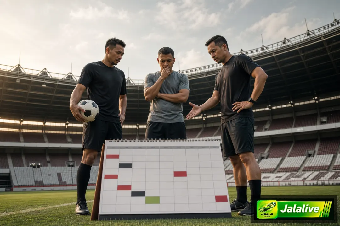 Ilustrasi sepak bola Jalalive